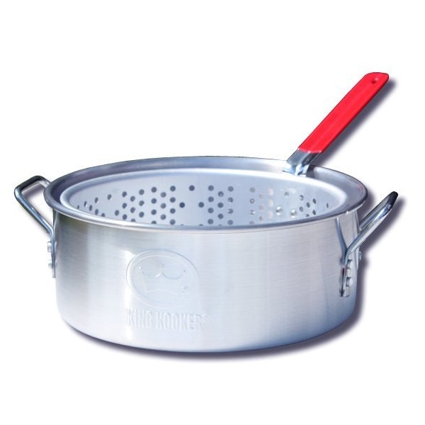 King Kooker Fry Pan, Basket, Aluminum, 10qt. KK 2 Zoro